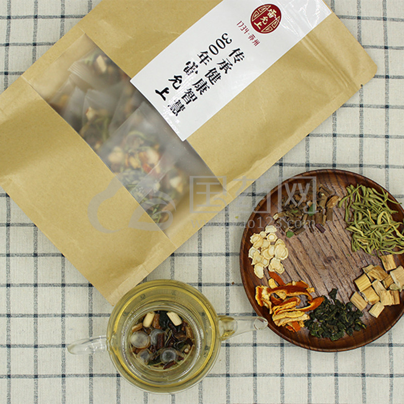 雷允上 1号代茶饮9g*10 金银花茶橘皮茶人参藿香桑叶芦根茶养生茶ph