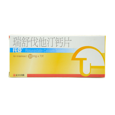 托妥 瑞舒伐他汀钙片 10mg*7片/盒