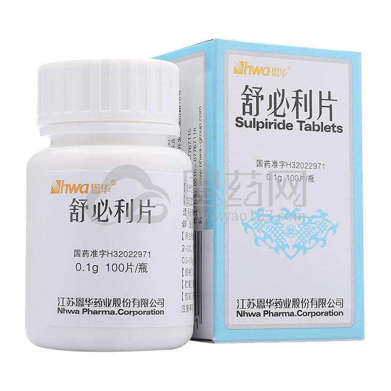 hwa/恩华 舒必利片 0.1g*100片*1瓶/盒