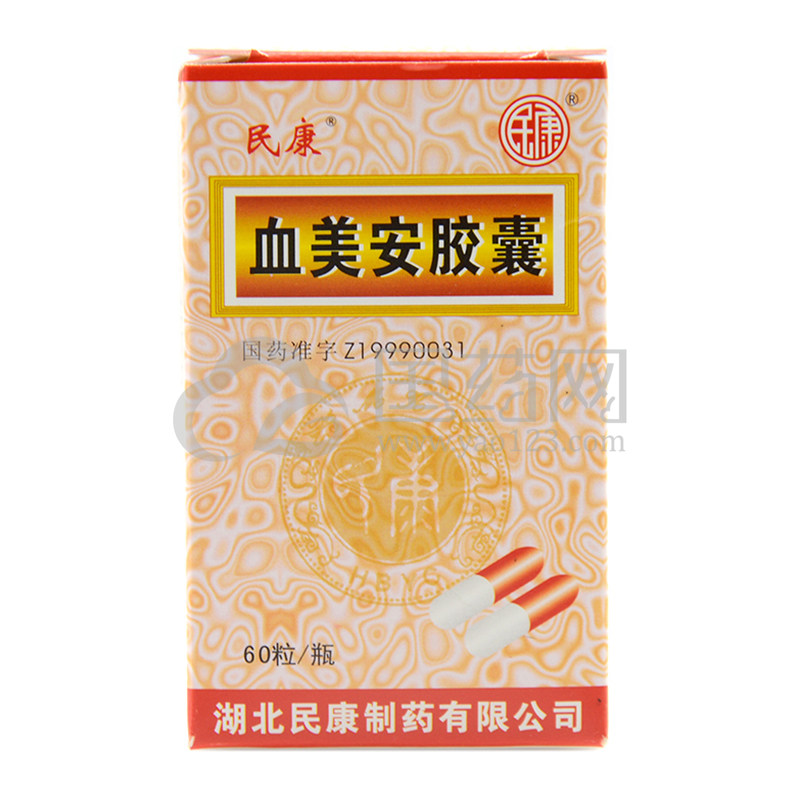 民康 血美安胶囊 0.27g*60粒*1瓶/盒
