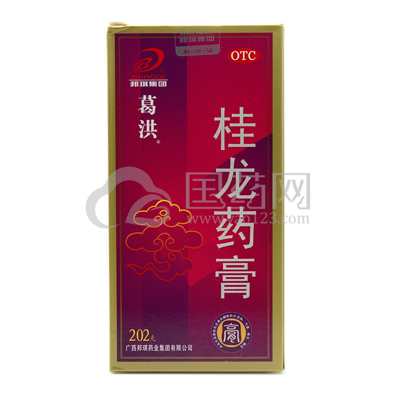 葛洪 桂龙药膏 202g/盒