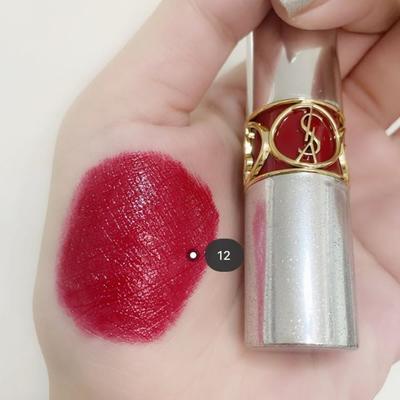 ysl圣罗兰春季新品星钻星星夹心银管口红唇膏树莓果酱色12ls