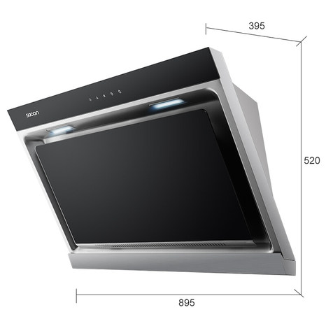 帅康(sacon)五键触控 大吸力 侧吸式抽油烟机 cxw-215-s9201