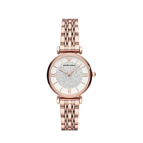 armani阿玛尼女表满天星ar11244镶钻石英手表女潮流款yj