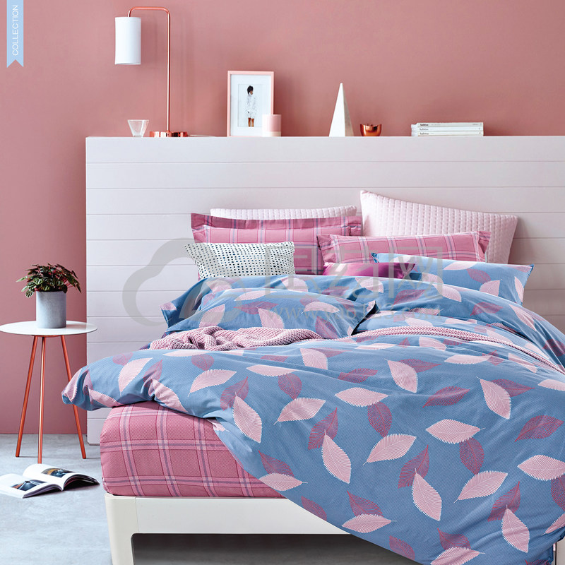 水星家纺dh恪蕾可四件套(被套220*240 床单245*270 枕套48*74cm)