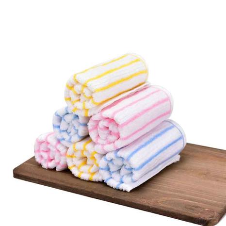 金号彩虹无捻/系列-10 三条毛巾巾选袋装g1801