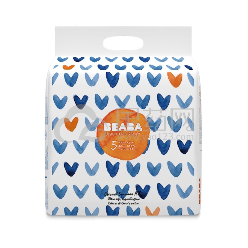 beaba 碧芭宝贝 婴儿纸尿裤 xl-32片 (12-17kg)kg