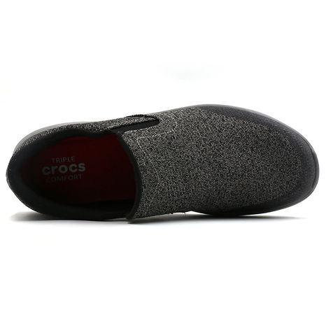 crocs卡骆驰男鞋2020新款运动帆布鞋低帮一脚穿休闲鞋20397705mtm