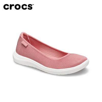 crocs卡骆驰女鞋平底鞋2020春季新款乐唯凉鞋休闲鞋205880-6ph tm