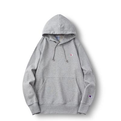 冠军/champion冠军/champio男女同款小clogo户外休闲连帽长袖卫衣室内