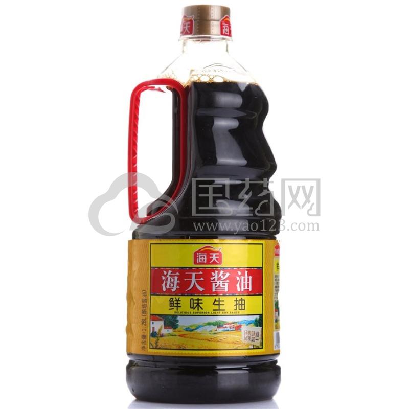 海天 酱油 鲜味生抽 1.28l 量贩装 中华老字号