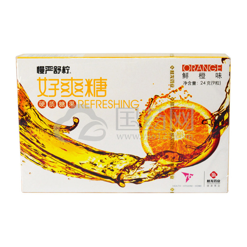 慢严舒柠好爽糖(鲜橙) 24g