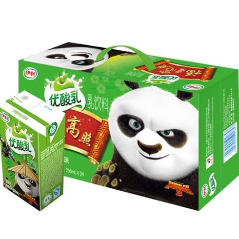 伊利 优酸乳原味乳饮料250ml*24盒/箱(礼盒装)