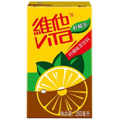 维他奶 维他柠檬茶饮料250ml*16盒 柠檬味红茶饮品 宅家必囤饮料 礼盒