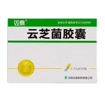 双鼎云芝菌胶囊032g40粒盒