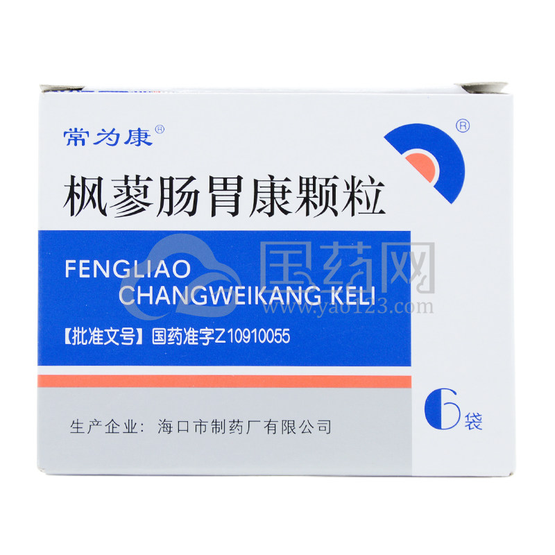【常为康】常为康枫蓼肠胃康颗粒8g*6袋\/盒价