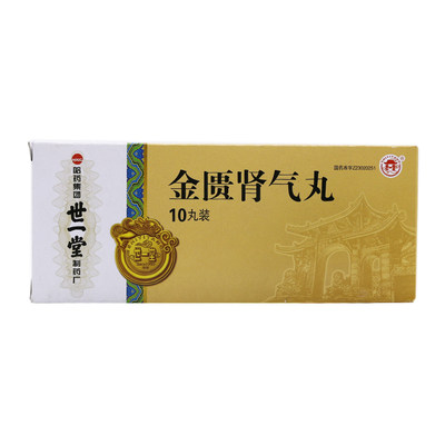 世一堂 金匮肾气丸 6g*10丸/盒